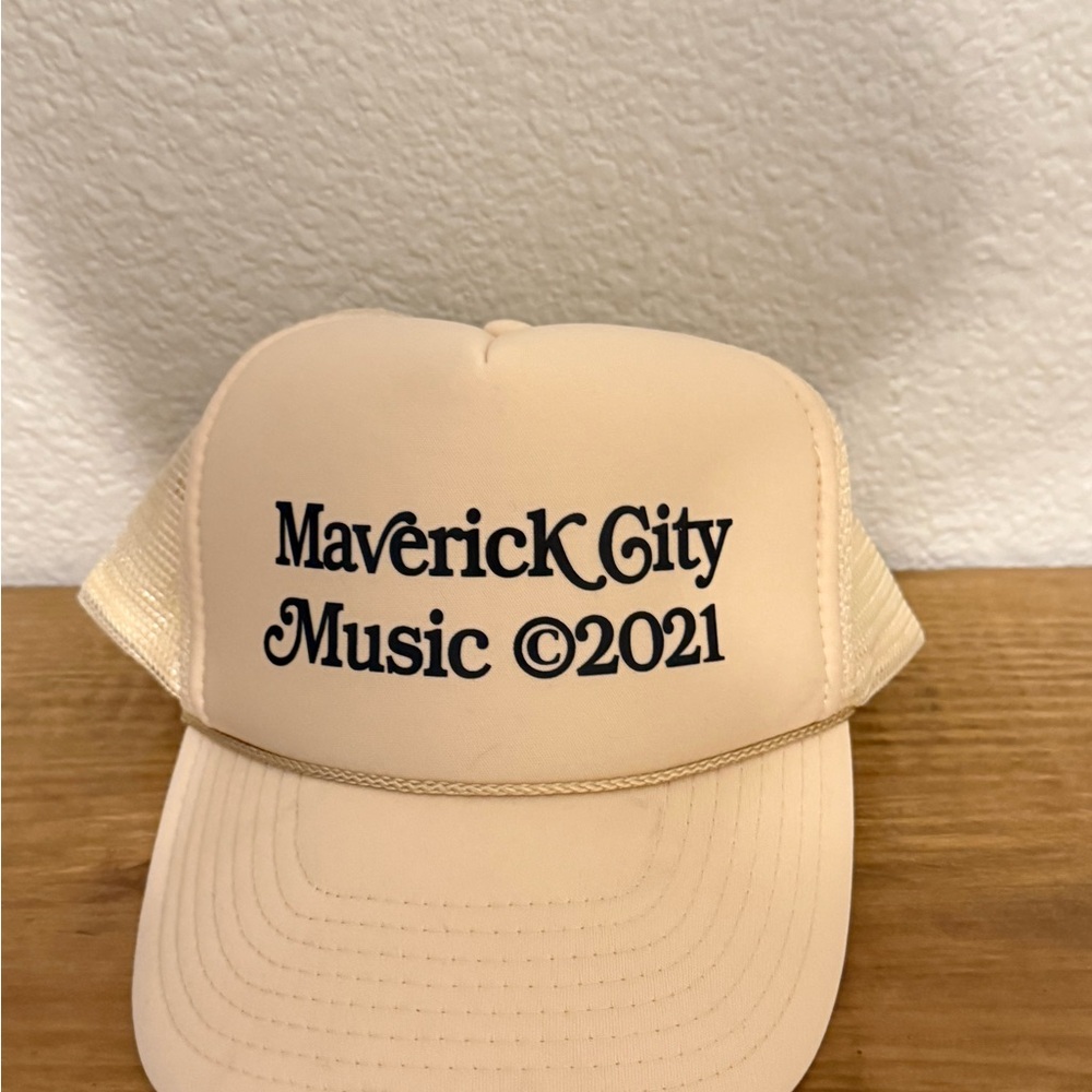 Maverick City Music Beige Trucker Hat